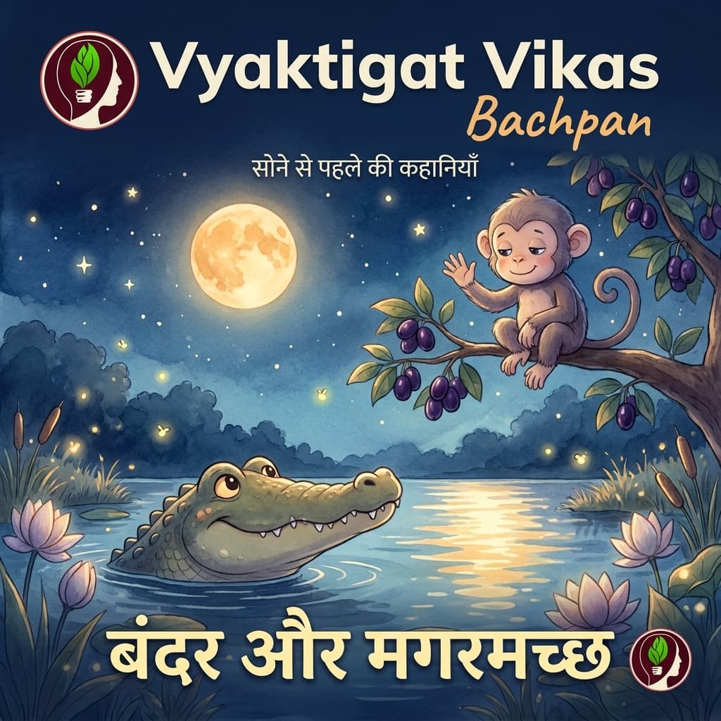 बंदर और मगरमच्छ