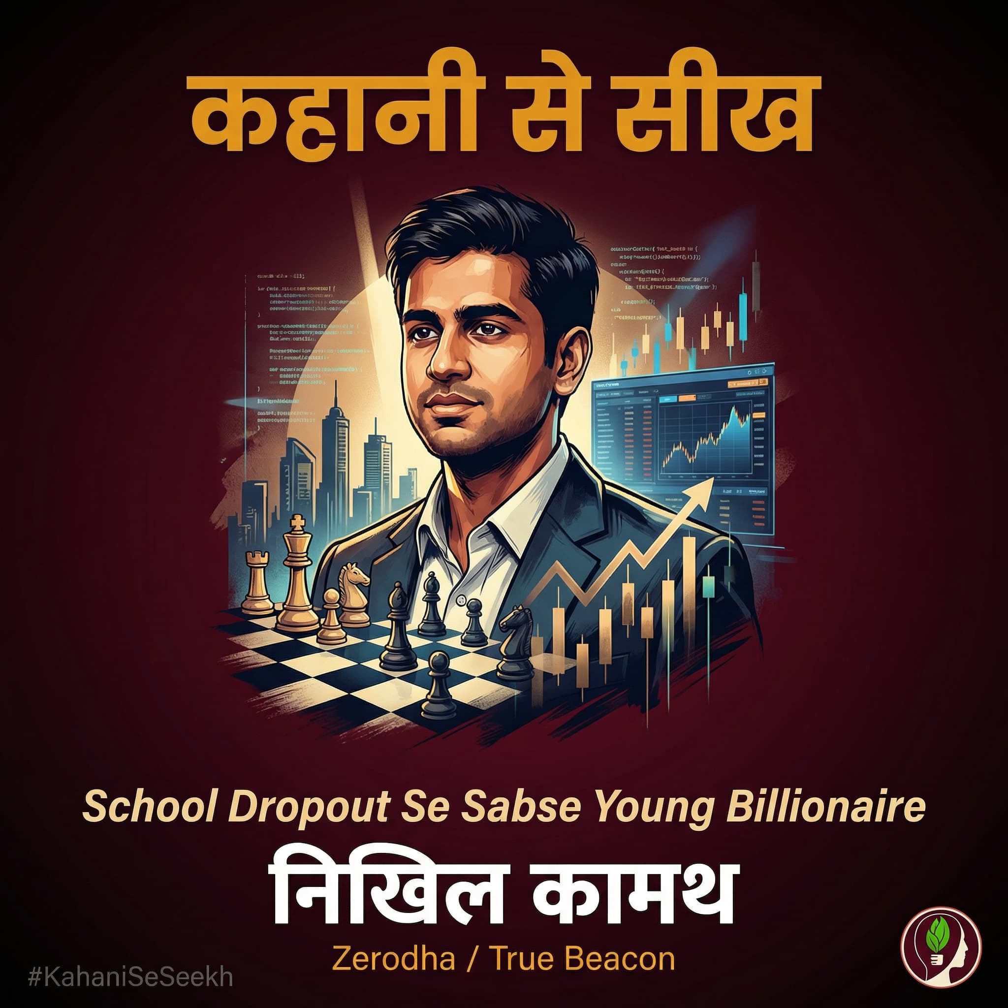 कहानी से सीख: Nikhil Kamath — School Dropout Se Sabse Young Billionaire